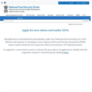 Ration Card Apply Online 2026 – Eligibility, Documents & Status Check