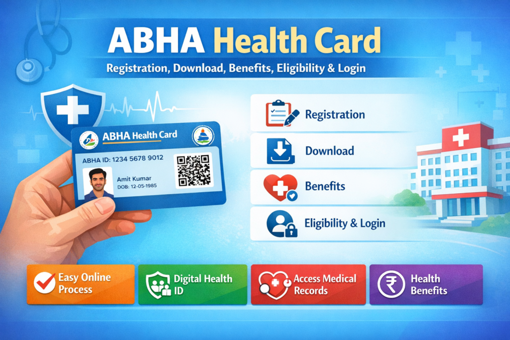 ABHA Health Card – Registration, Download, Benefits, Eligibility