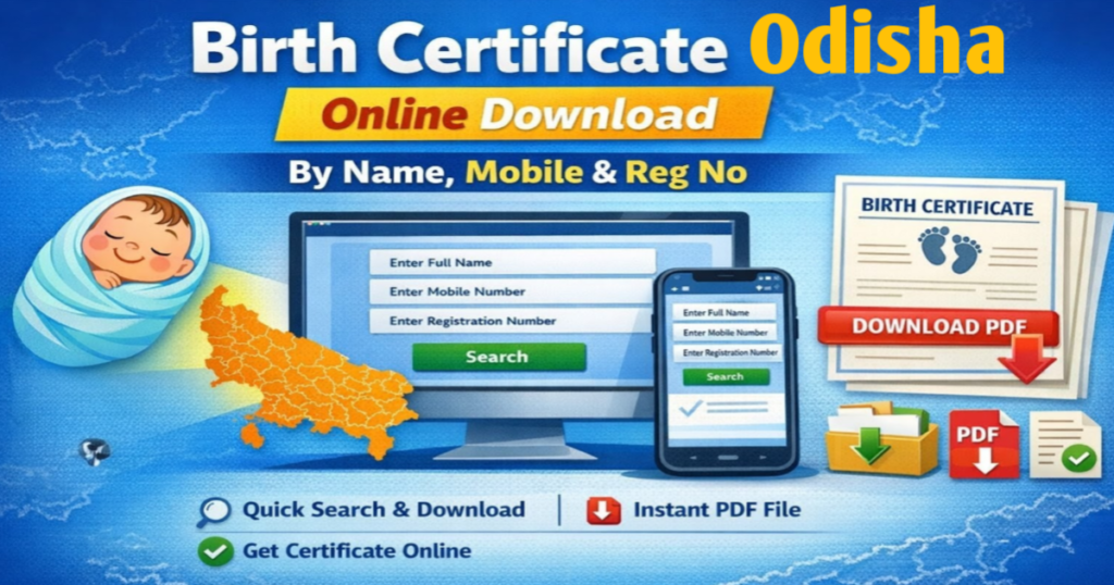 Birth Certificate Odisha – Apply Online, Download & Status Check