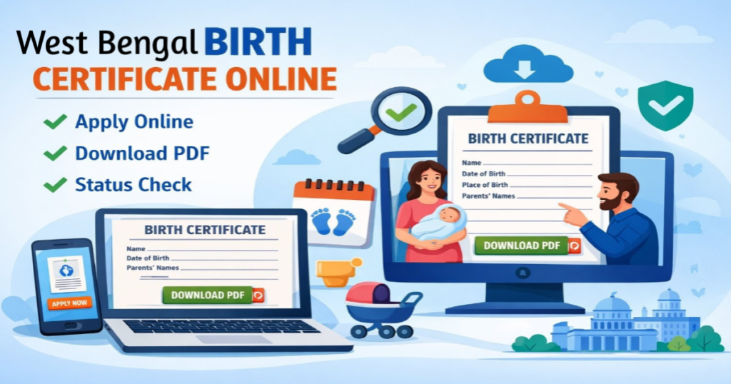 Birth Certificate West Bengal – Online Apply, Download & Status