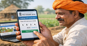 pm kisan ekyc online process for farmers