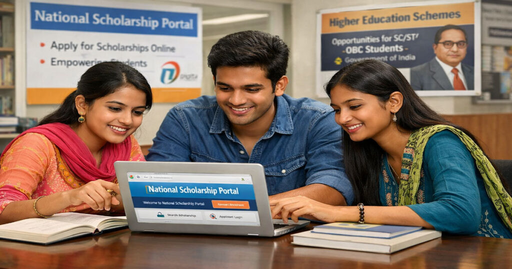 SC ST OBC Scholarship 2025 online application process for Indian students