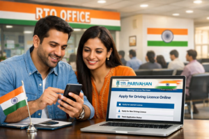 Driving Licence Apply online in India using Parivahan portal in 2026