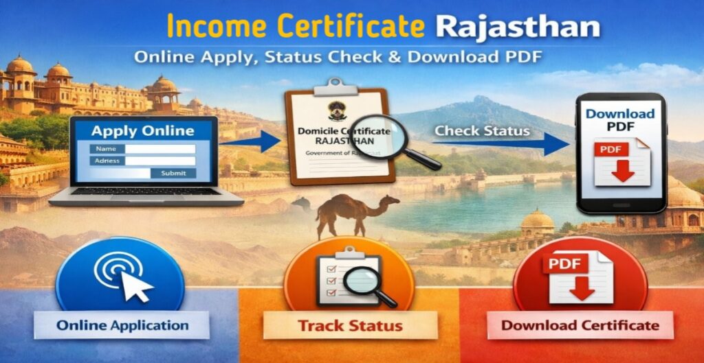 Income Certificate Rajasthan Apply Online, Documents, Status Check & Download