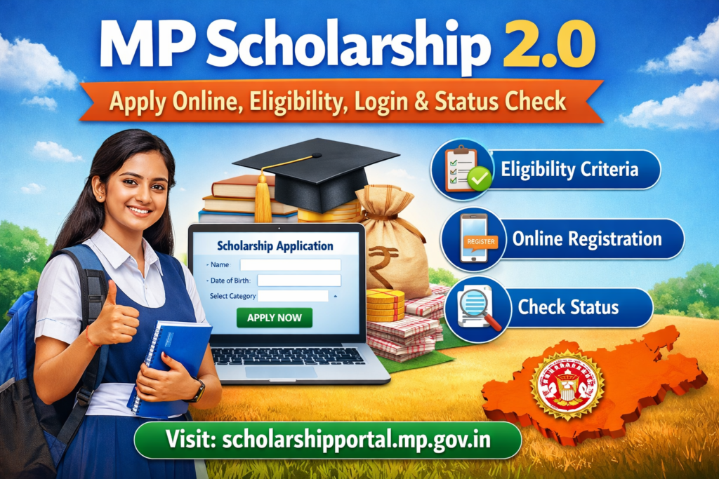 MP Scholarship 2.0 – Apply Online, Eligibility, Login & Status Check