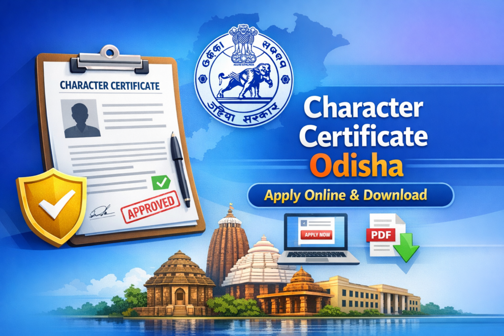 Character Certificate Odisha – Apply Online & Download