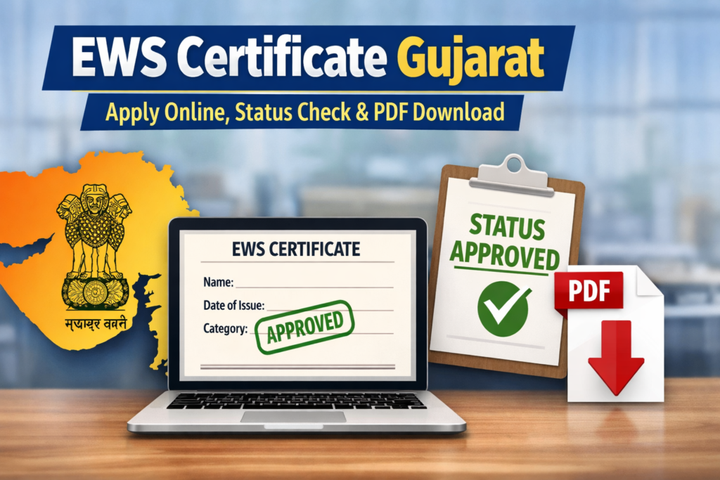 EWS Certificate Gujarat – Apply Online, Documents Required, Status & Download PDF