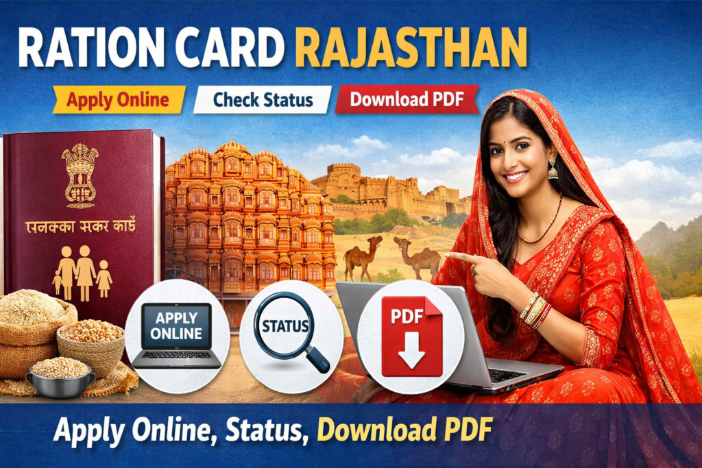 Ration Card Rajasthan Apply Online, Status, Download PDF