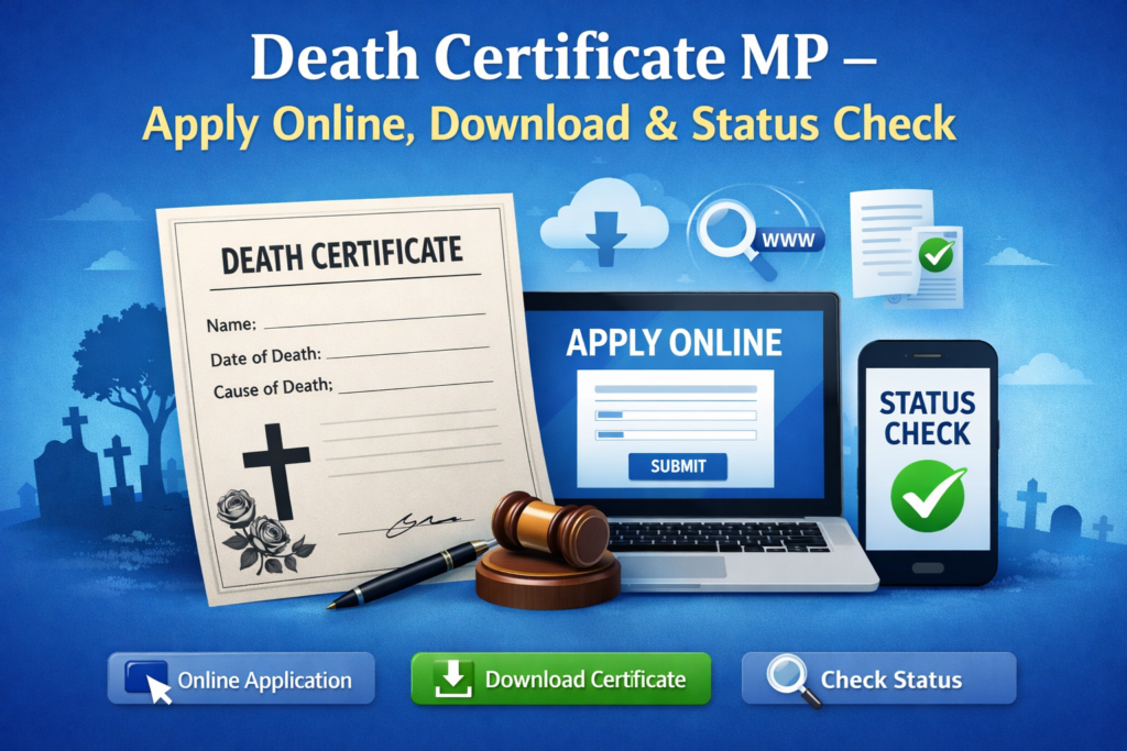 Death Certificate MP – Apply Online, Download & Status Check