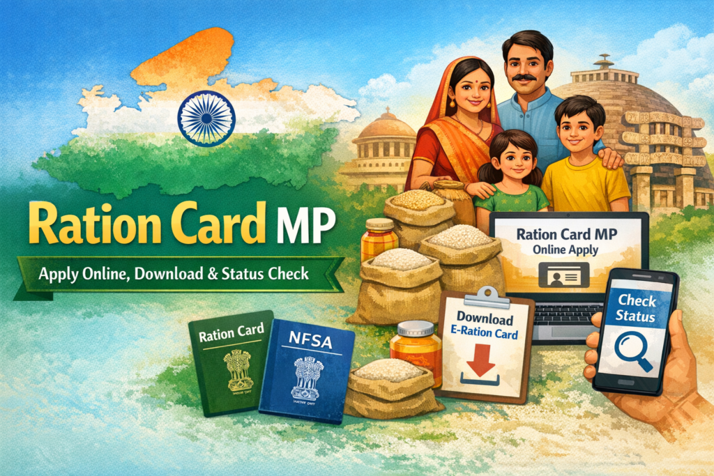 Ration Card MP – Apply Online, Download & Status Check
