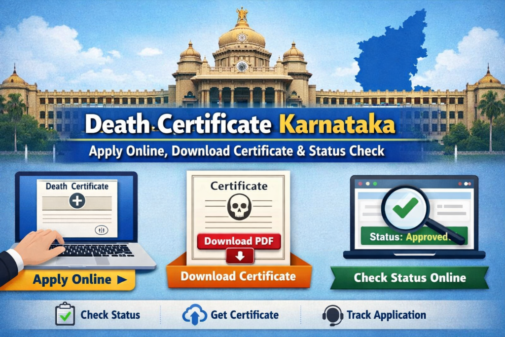 Death Certificate Karnataka – Apply Online, Download Certificate & Status Check