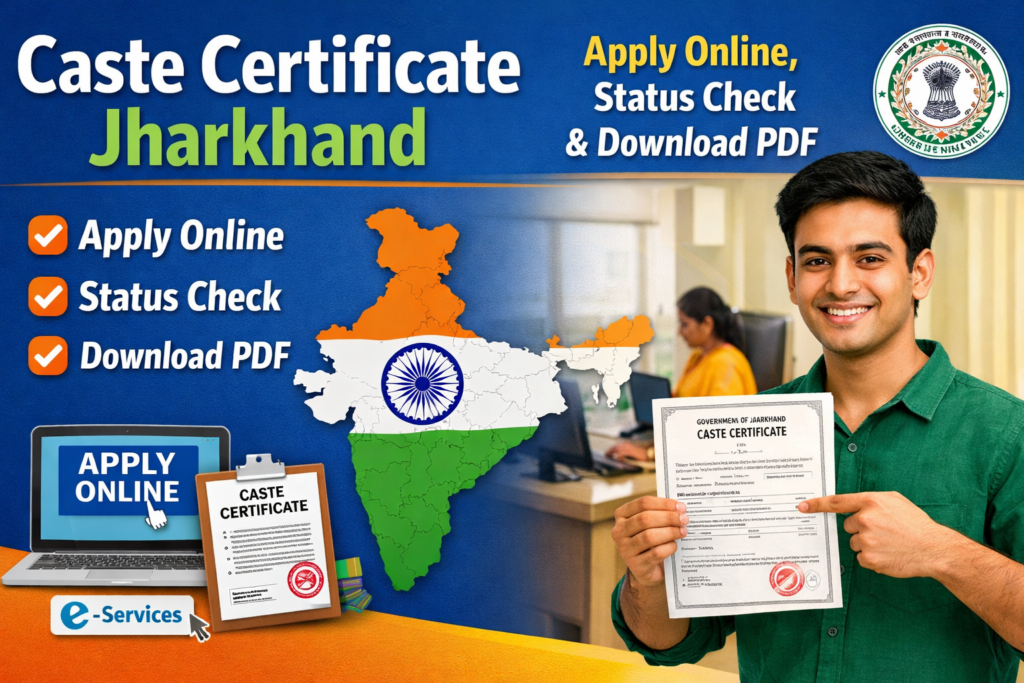 Caste Certificate Jharkhand Apply Online Status Check & Download PDF