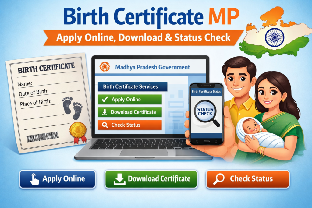 Birth Certificate MP – Apply Online, Download & Status Check
