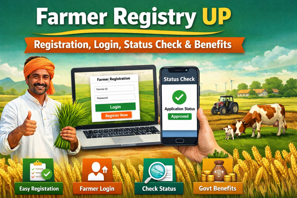 Farmer Registry UP Registration, Login, Status Check & Benefits