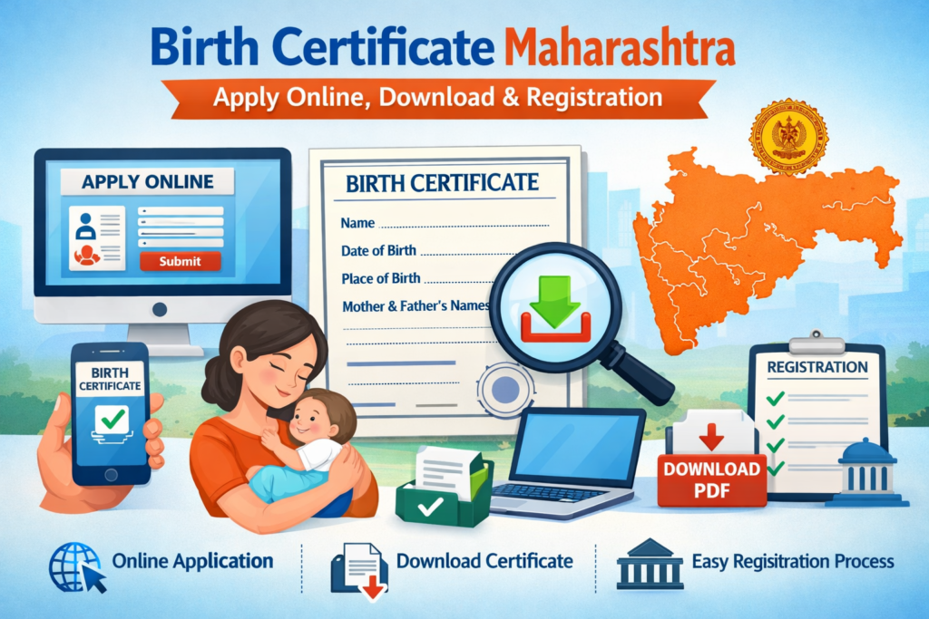 Birth Certificate Maharashtra Apply Online, Download & Registration