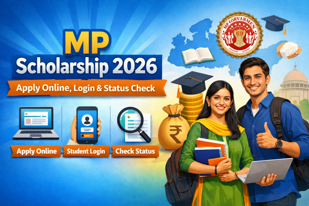 MP Scholarship 2026 – Apply Online, Login & Status Check