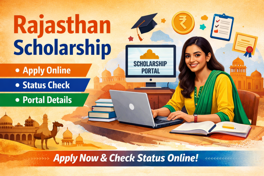 Rajasthan Scholarship – Apply Online, Status Check & Portal Details