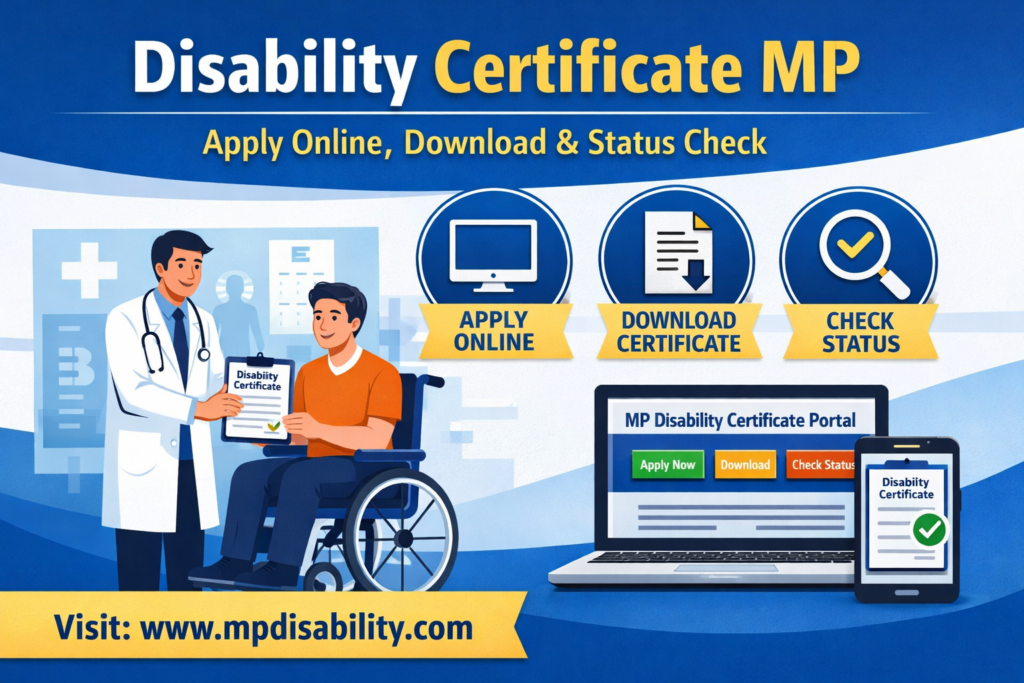 Disability Certificate MP – Apply Online, Download & Status Check