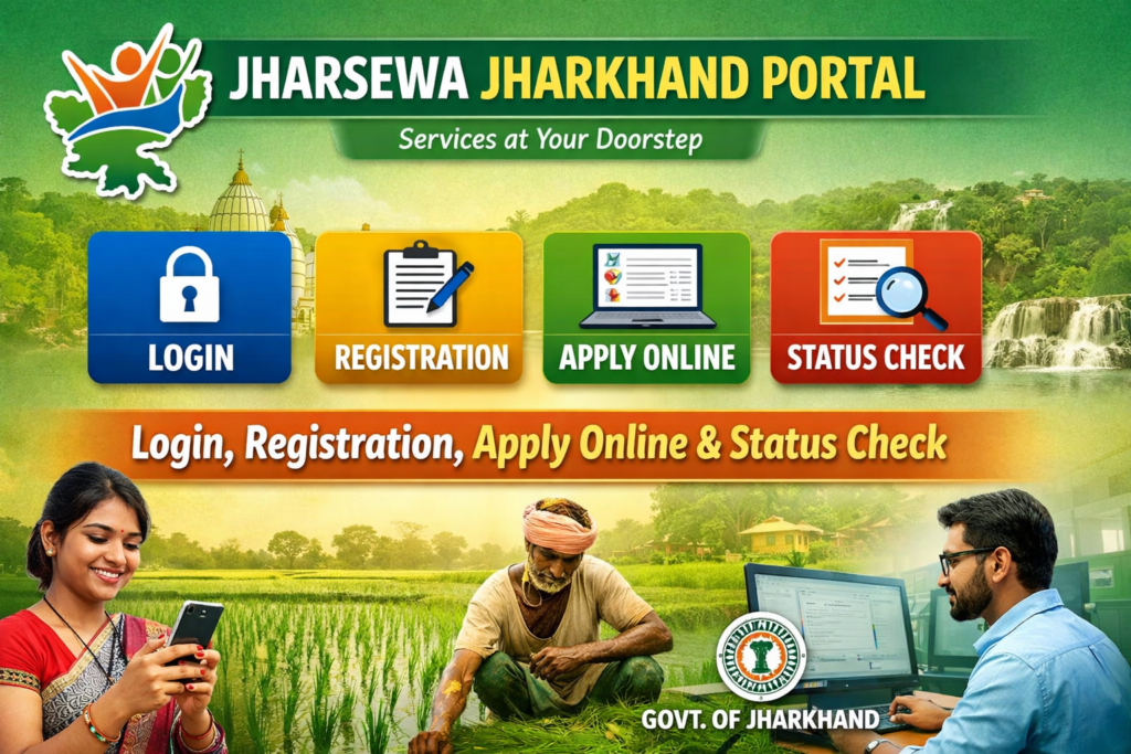 Jharsewa Jharkhand Portal – Login, Registration, Apply Online & Status Check