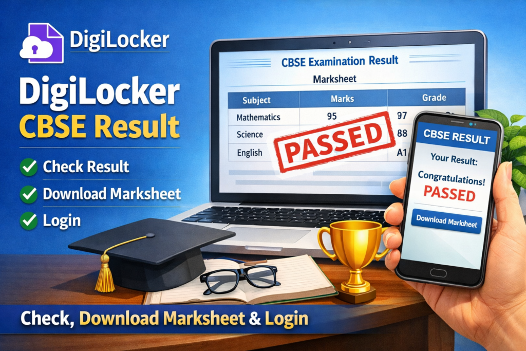 Digilocker CBSE Result – Check, Download Marksheet & Login