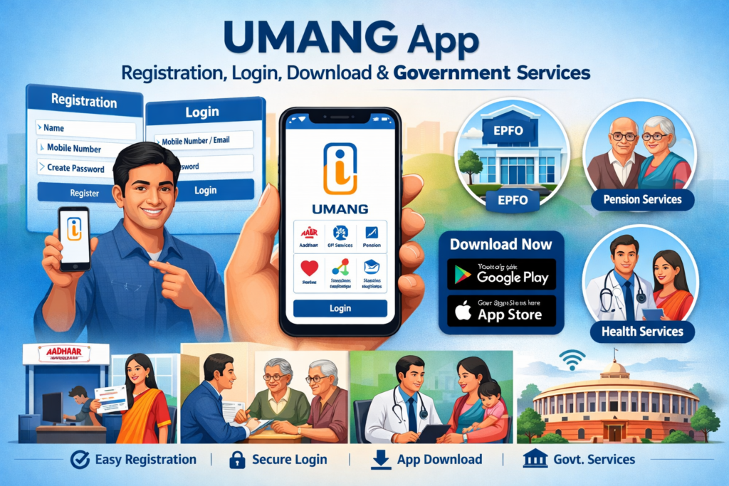 UMANG App – Registration, Login, Download & Government Services