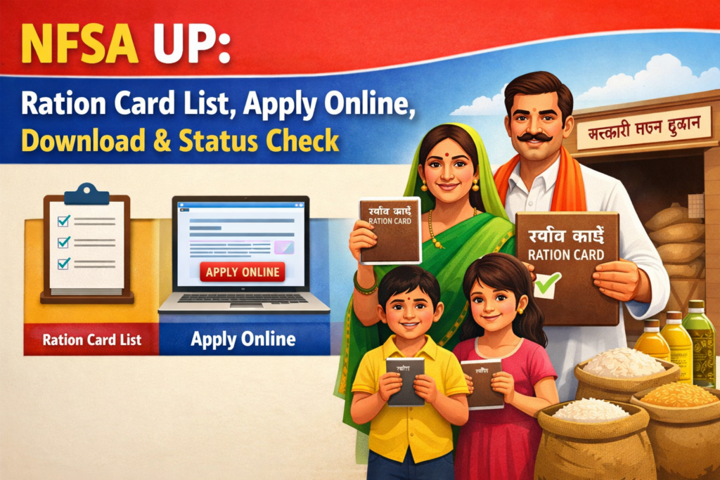 NFSA UP: Ration Card List, Eligibility, Benefits & Apply Online